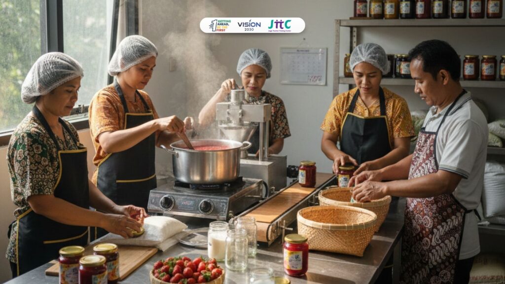 sistem jaminan produk halal dalam proses produksi UMKM makanan