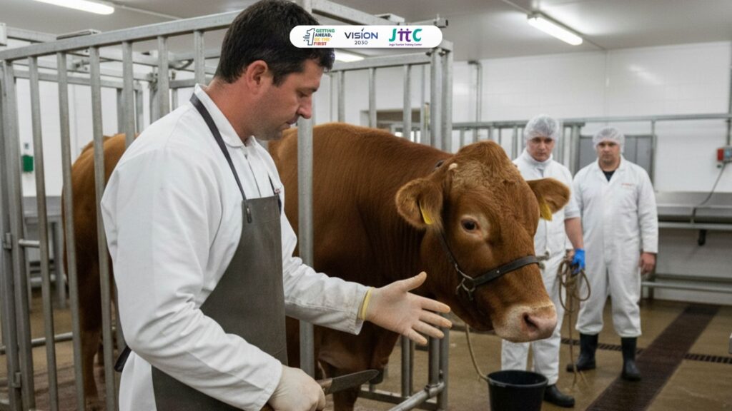 Pelatihan juru sembelih halal JULEHA di pusat pelatihan halal