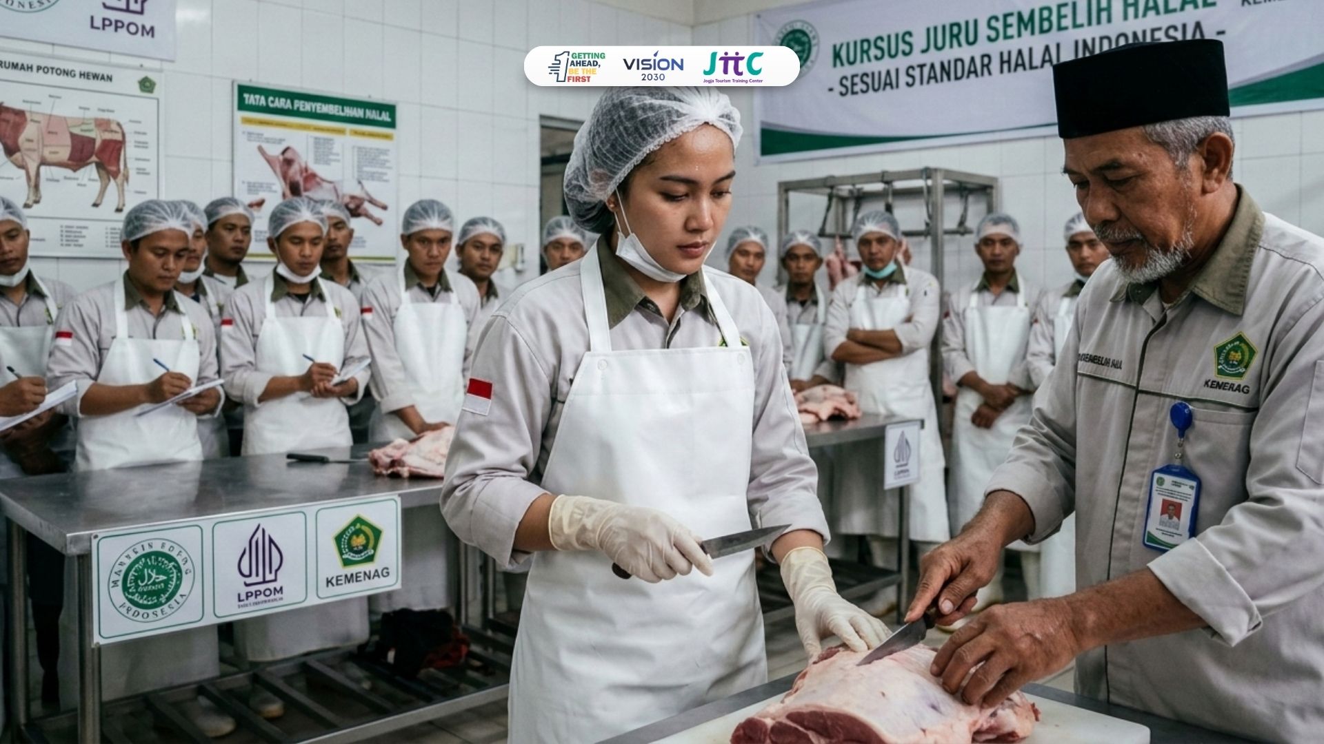 Kursus Juru Sembelih Halal untuk Industri Pangan Sesuai Regulasi Indonesia